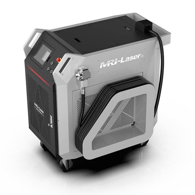 MRJ nysläppt pulserande laserrengöringsmaskin-500W, 1000W, 2000W pulsad laser