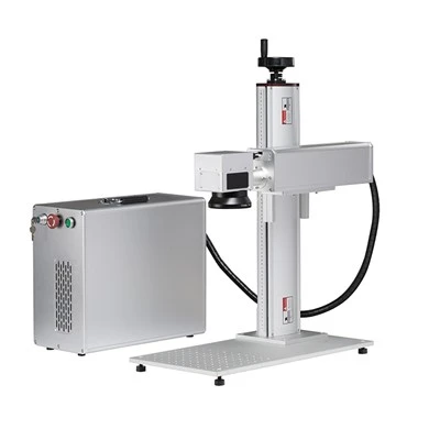 Fabriksproduktion etikettens namnplatta mönster markering 20 watt fiber lasermarkeringsmaskin
