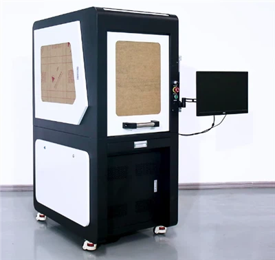 Fullt sluten modell JPT 30W MOPA fiberlasermärkningsmaskin