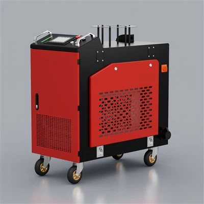 Äkta Raycus Power 2000W laserrengöringsmedel för rostborttagning av stålplåt