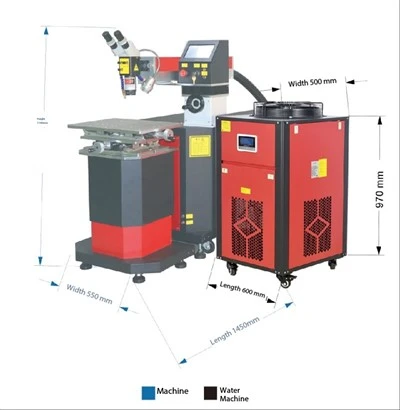 Formreparation YAG Lasersvetsmaskin