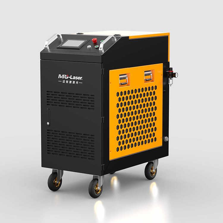 Vattenkylning 300 Watts laserrengöringsmaskin för färgborttagning