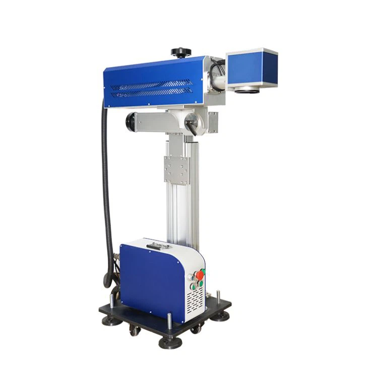Online Flying Co2 Laser Marking Machine