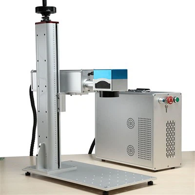 50W fiberlasermaskin för märkning av slanghylsor